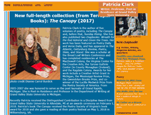 Tablet Screenshot of patriciafclark.com